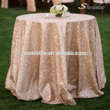 Top quality shiny banquet table cloth