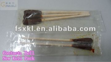 Cotton swab with potion\ alcohol cotton swab\ medical cotton swab packaging machine