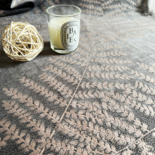 holland velvet with foil priting