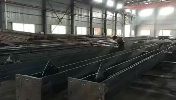 Custom fast install steel structure dairy cow shed building