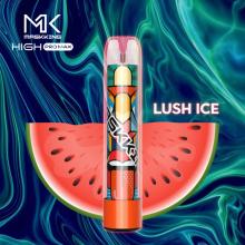 1500puffs ضوء فلاش LED متوهج VAPE المتاح