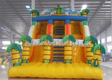 big exciting kid Forest Inflatable Slide, outdoor inflatable toys