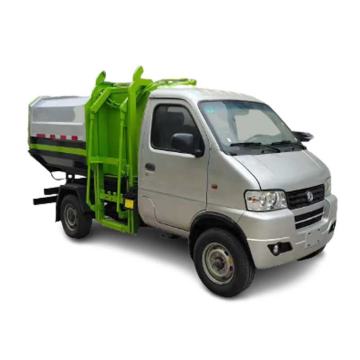 3Cbm Side Load Garbage Truck Mini Van