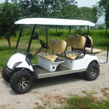 6 seat off road used petrol golf cart