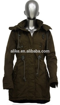 ALIKE long lady jacket spring jacket garment dye jacket
