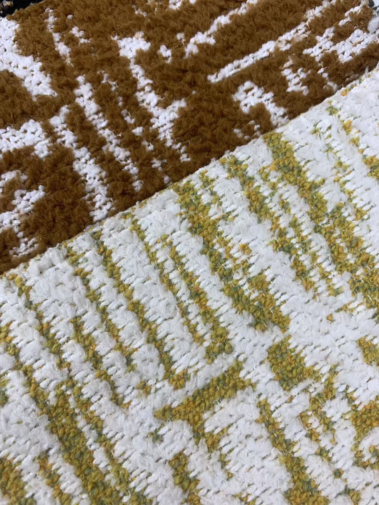 Tissu d'ameublement géométrique Geometric Upholstery Fabric