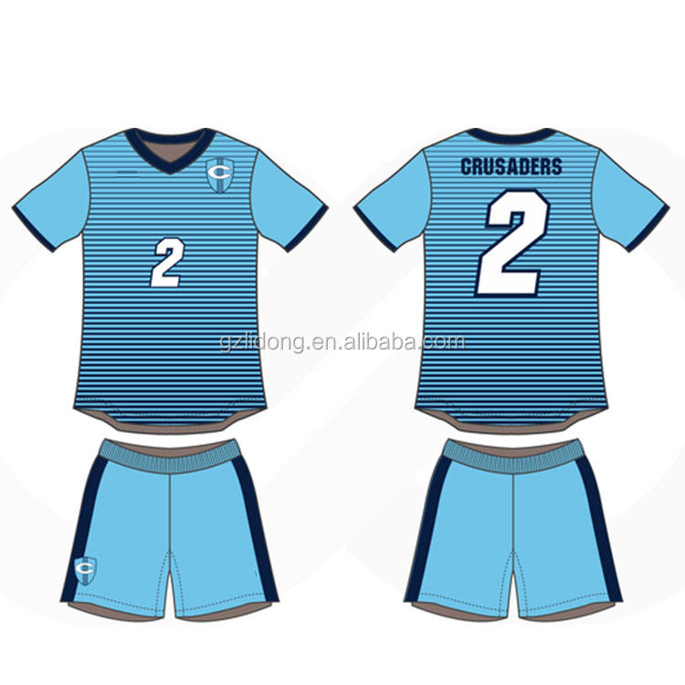 Custom sublimated soccer shirt, full dye sublimation football shirt Made In Thailand Soccer Jerseys
