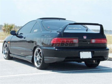 1998-2001 Integra 2Dr Type R Style Carbon Fiber Rear Bumper Caps For Acura