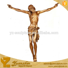Brass Jesus Cross Hanging Statue BFSN-C014