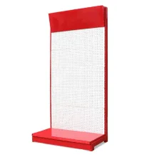 Multifunctional Tool Rack Display Stand for Shop Metal Pegboard Display Stand with Hook Retail Display Racks