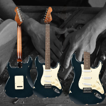 Kaysen KST800 S-S-S Pickups Classic Vintage Electric Guitar