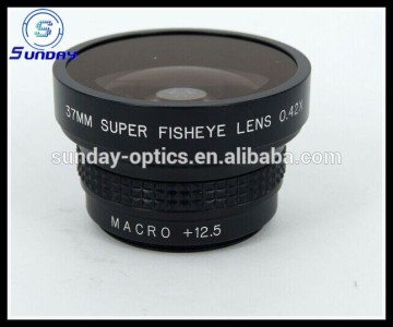 Fish eye lens 37mm,0.42X