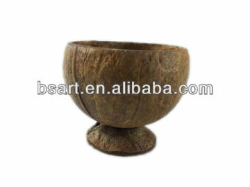 Whole Coconut Shell Ice Cream Cup / Coconut shell cup