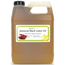 100% Pure Natural Cold Pressed Black Castor Oil Jamaican Black Castor Oil