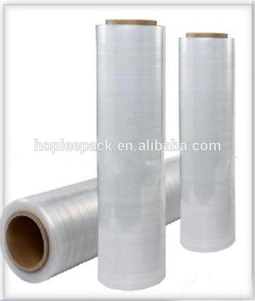 Stretch reel film for pallet wrap