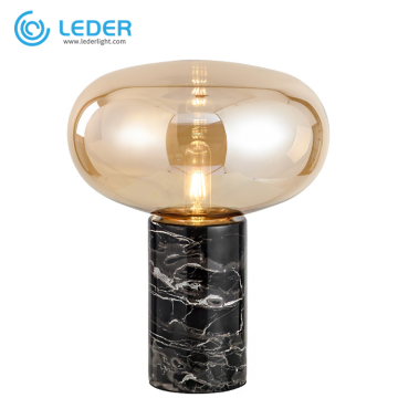 Lampu Meja Logam Tipis LEDER