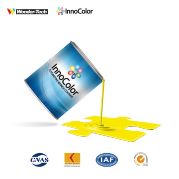 Automotive Paint InnoColor Lemon Yellow 1K Basecoat