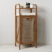 New Style Home Stroage Unique Bamboo Laundry Hamper/Basket