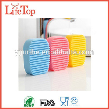 handheld silicone wash clothes brush clean mini cleaning brush fashion Laundry brush