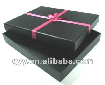 black high end packaging box