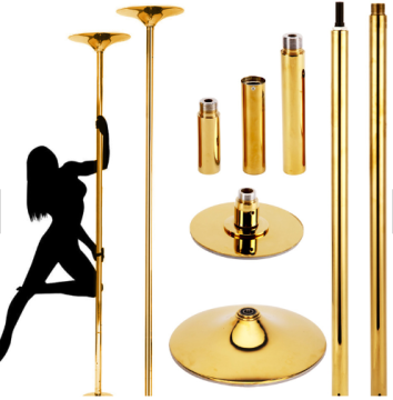 2021 High quality Pole Dance 360 Spinning and Static 45mm Portable Pole Fitness Stripper Pole