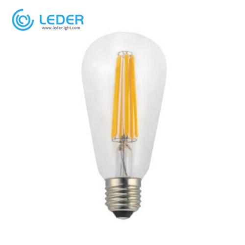 Filament LED à économie d&#39;énergie LEDER Crystal 8W