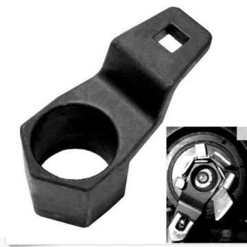 Auto modification crankshaft pulley wrench fixing tool