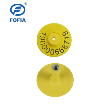 ISO UHF Electronic RFID Cattle Tracking Ear Tags