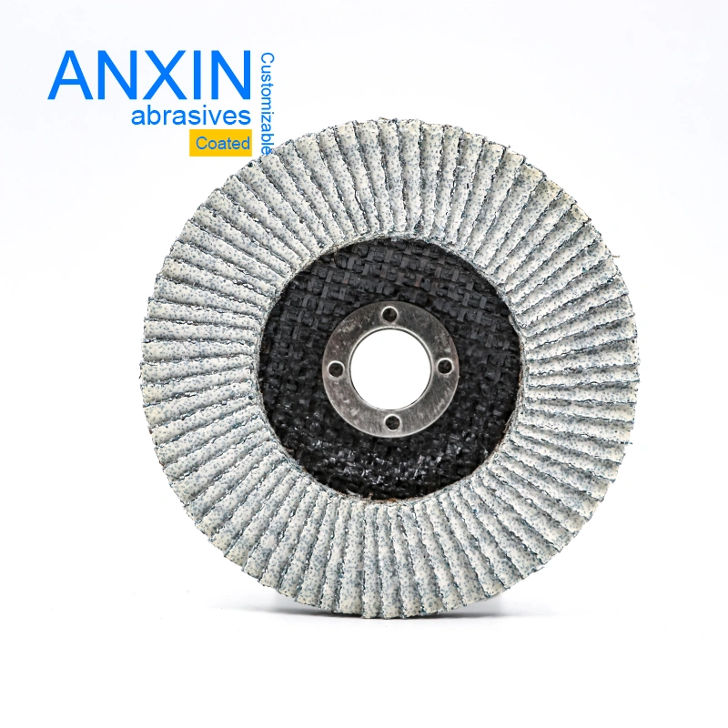 Coated Ceramic Flap Disc for Anti-Clogging