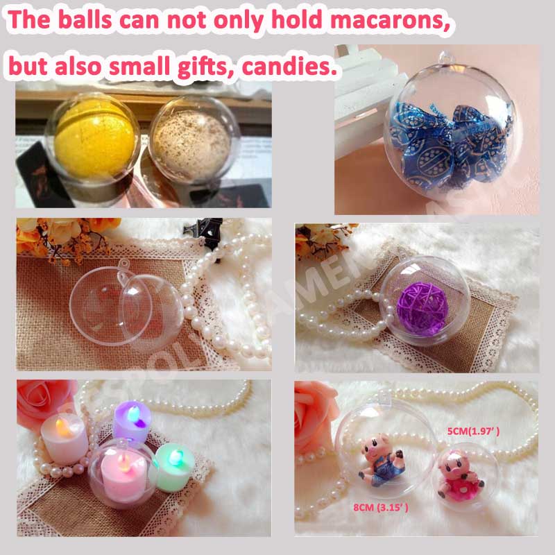 Hot sell Single Macaron Box, Cute Macaron ball for Christmas gift