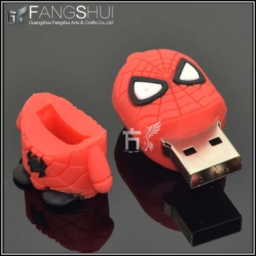 Fcatory direct selling keyring usb flash drive