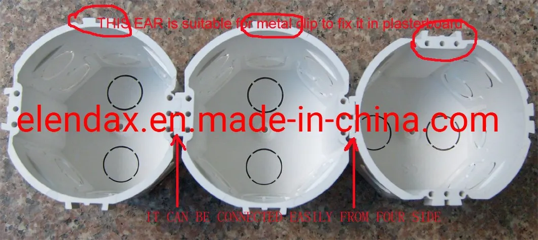 Европейские электрические распределительные коробки/распределительные и соединительные коробки/электрическая коробка (B1001)