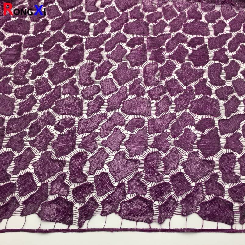 RXF0189 Brand New Sequin Pattern Fabric With High Quality
