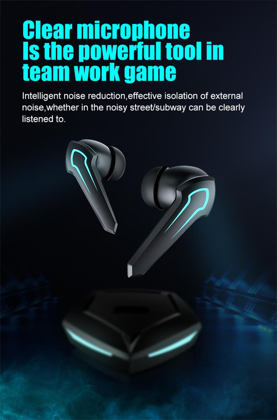 wireless gaming earphones