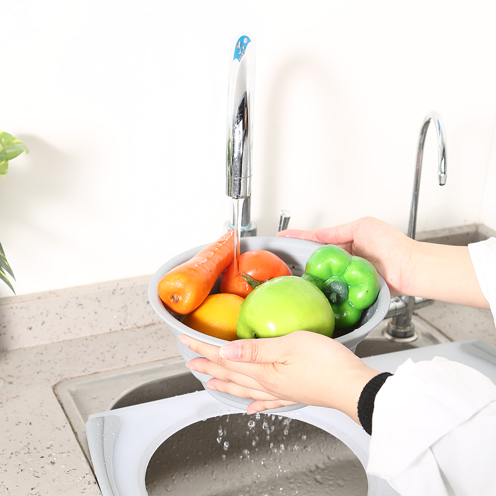 Chopping Board with Filter Storage Basket