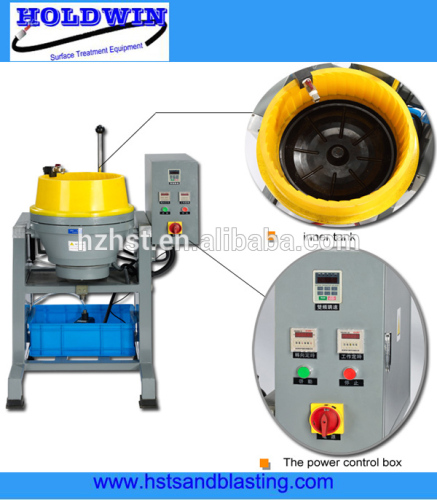 Vortex vibratory polishing machine