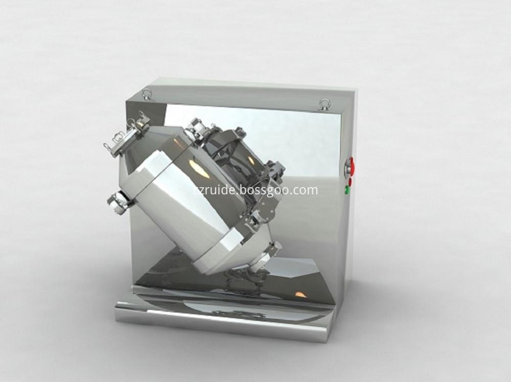Dreidimensionaler Rotationsmischer zum Mischen von rohem Medizinpulver Three Dimensional Rotary Mixer for Mixing Crude Medicine Powder