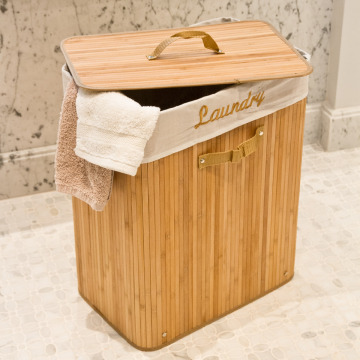 Foldable Laundry Hamper Handles Plastic Custom Laundry Baskets