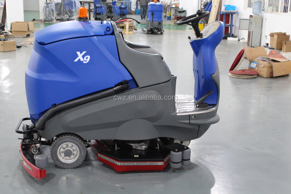 commercial used driving type floor washing machine