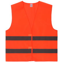 Knitted tricot good quality reflective warning vest