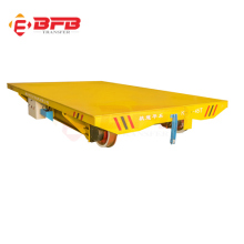 Railway Flat Wagon on Turntable for Heavy Equipment Transportation