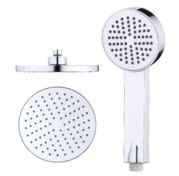 ROHS certification best sale white shower head with brass parts