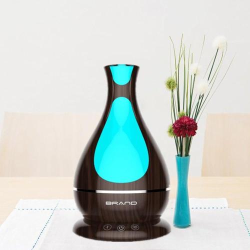 2018 Rainbow 400ml Real Bamboo Essential Oil diffuser