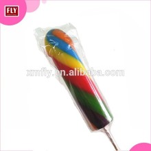 assorted flavour swirl colors adult candy giant dick shaped lollipop