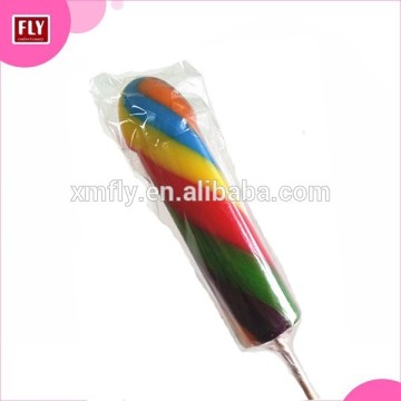 assorted flavour swirl colors adult candy giant dick shaped lollipop