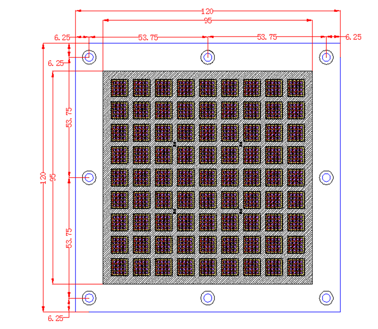 Manufacture High Power LED COB 400nm 5000w 6000W High CRI LED COB