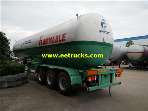 54Cbm Tri-Axle propane safarar masu aiki