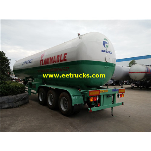 54cbm Tri-axle Propane Transport Remorques