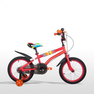 Red 16 inch boy kids bike