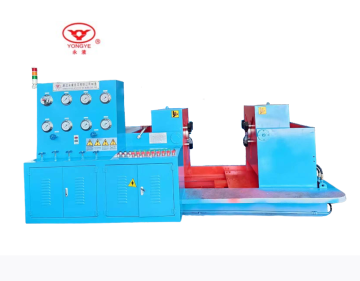 YONGYE Horizontal Claws Clamp Valve Test Bench for Flange Valves